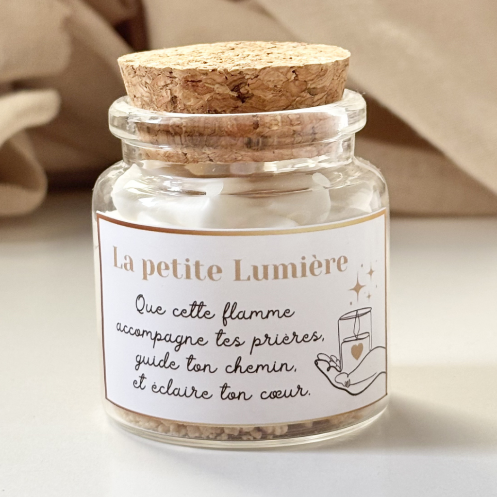 Bougie crumble La Petite Lumière - senteur Poudre de riz