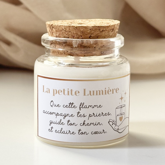 Bougie simple La Petite Lumière - senteur Musti